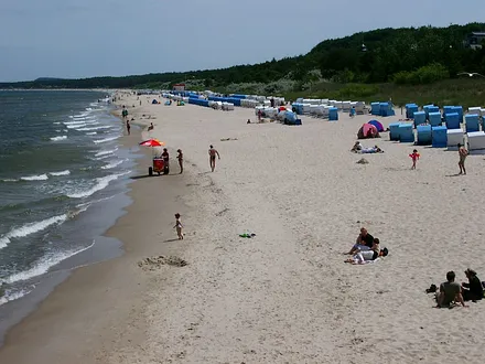 Strand im Ostseebad Zinnowitz
