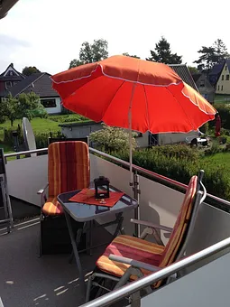 wunderschöner Südbalkon