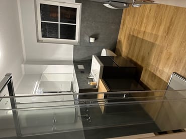 Tageslichtbad mit Dusche/WC