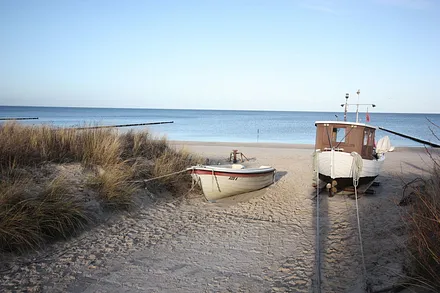 Strandzugang an der Seebrücke