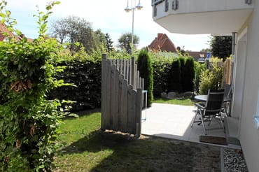 Terrasse und Garten