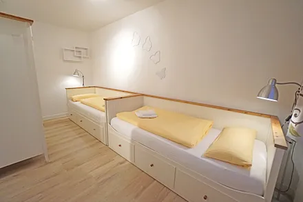 2te Schlafzimmer mit Einzelbetten