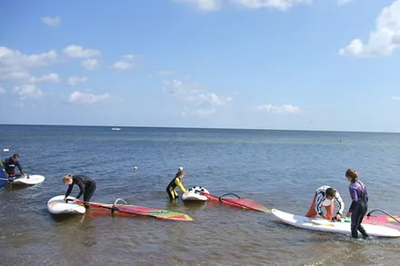 Surfkurs am Sportstrand