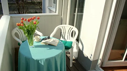 Süd-West liegende Terasse