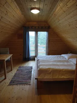 Elternschlafzimmer mit Balkon