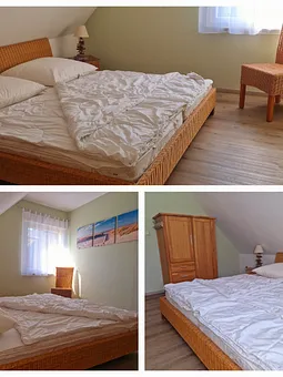 Bildausschnitt vom  zweiten Schlafzimmer