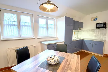 Der Blick zur Küche