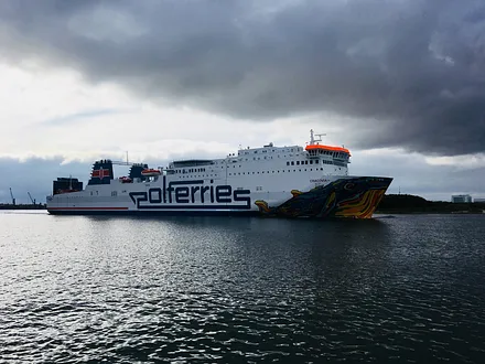 Fähre von Swinemünde nach Skandinavien