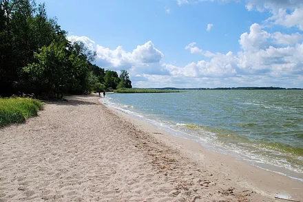 Unser Achterwasserstrand