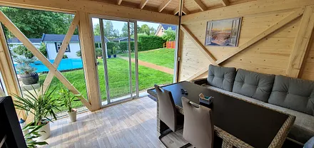 Neuer überdachter Pavillon 2025