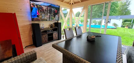 Neuer überdachter Pavillon 2025