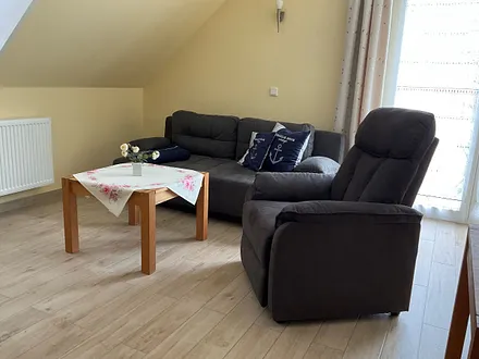 Wohnzimmer-Auszieh-Couch