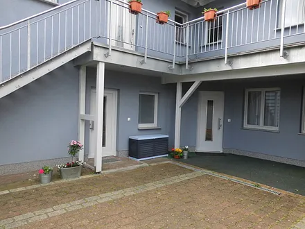 Eingänge zu den Ferienwohnungen (Erdgeschoss)