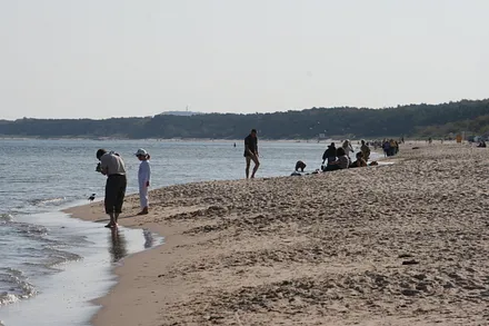 Strand Richtung Polen