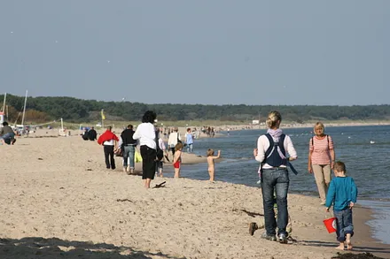 Strand Richtung Peenemünde