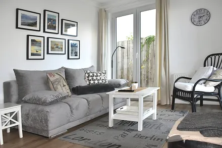 gemütliches Wohnzimmer mit Kuschelecke