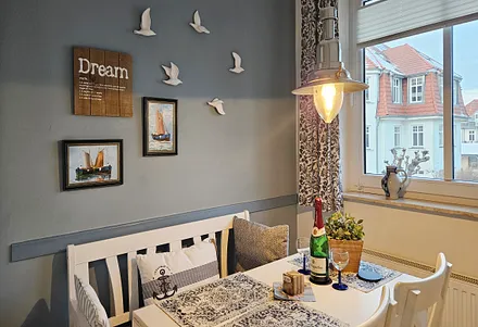 maritimes Flair erleben Sie in der gesamten Wohnung