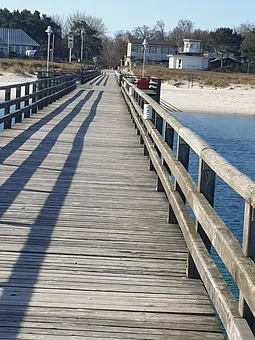 Seebrücke von Prerow