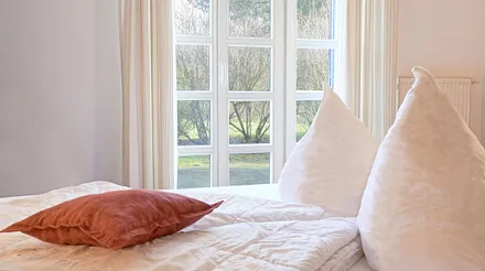 Schlafen mit Blick ins grün