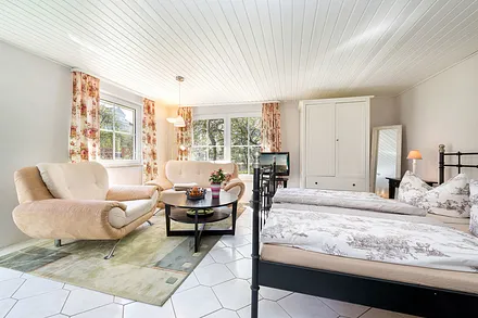 Das geräumige Ferienhaus bietet Platz für 2 Personen.