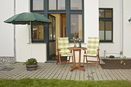 Sonnige Südterrasse