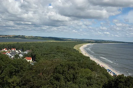 Haus Lotsenberg - Blick auf Mönchgut