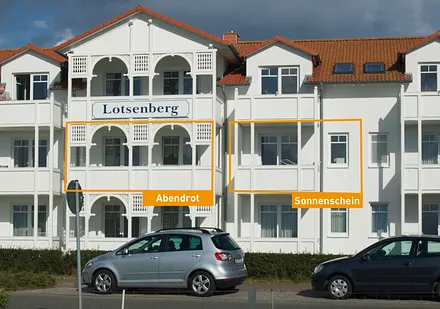 Haus Lotsenberg Ferienwohnungen Sonnenschein und Abendrot