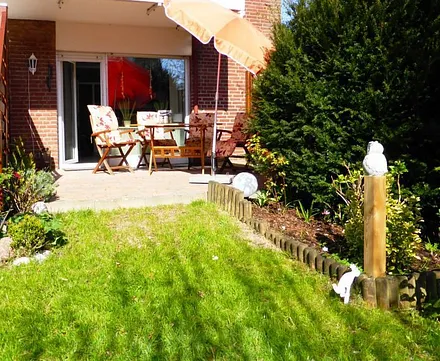 Blick auf die Terrasse