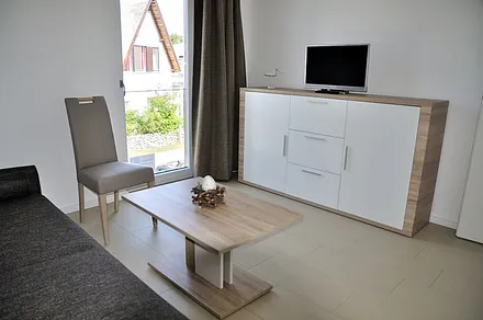 Blick in das zweite Schlafzimmer