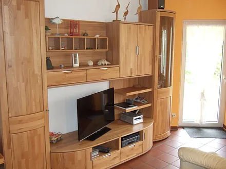 Wohnzimmer mit Terrassentür