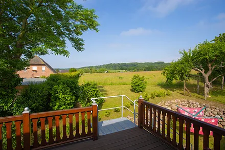 Ausblick von der Balkonterrasse