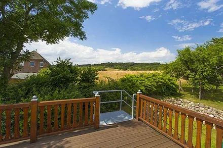 Ausblick von der Balkonterrasse