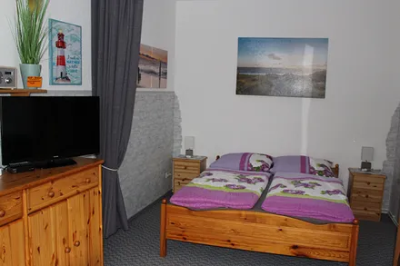 Schlafbereich mit Aufbettung