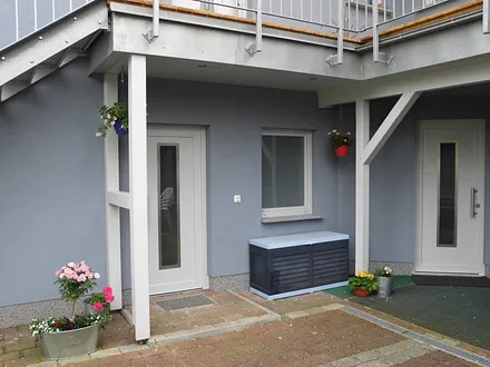 Eingang zur Fewo - links