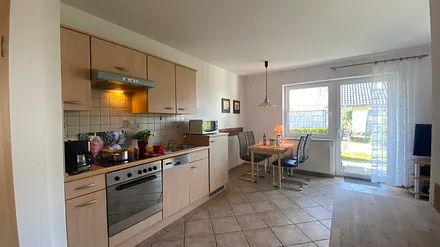 Essbereich mit Küche