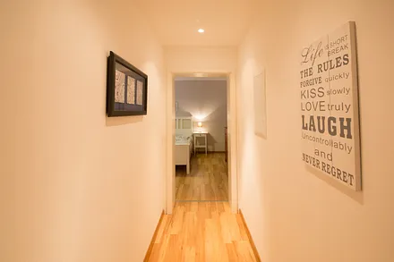 Flur zum Schlafzimmer