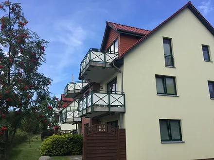 FeWo Nr. 6 in Kühlungsborn am Weststrand - Süd-Balkon - 2.OG - 200 m vom Strand