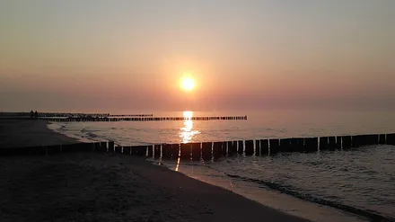 Abendstimmung am Strand