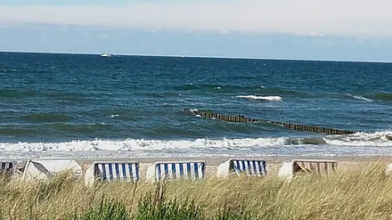 Strandabschnitt am Baltic-Platz