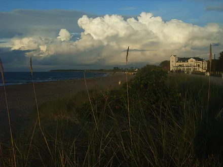 Heiligendamm Strand und Haus Bischofsstab