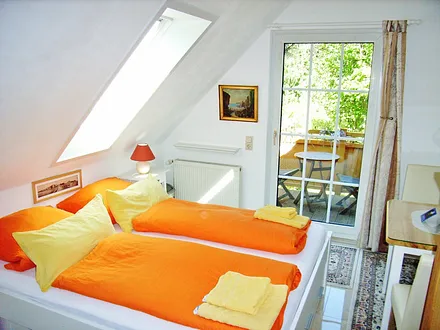 Doppelzimmer mit Balkon