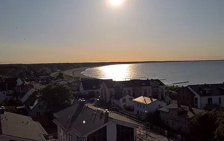 Sonnenuntergang über Glowe