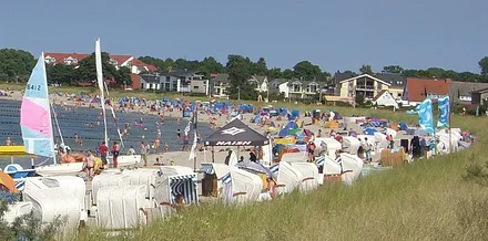 Strand von Glowe, fußläufig zu erreichen (ca. 500m)