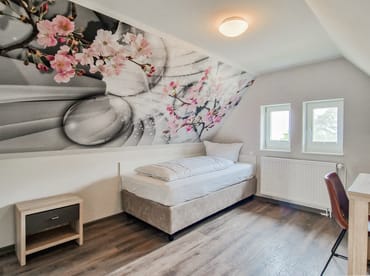 Schlafen 4 mit Einzelbett