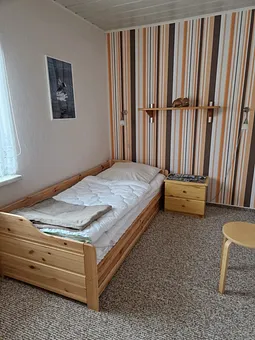 Schlafzimmer mit Einzelbett