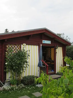 Eingang über die große Veranda