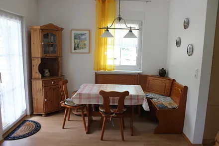 Essecke im Wohnbereich