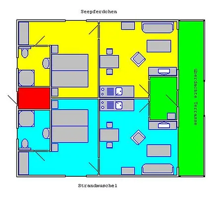 Grundriss Ferienhaus