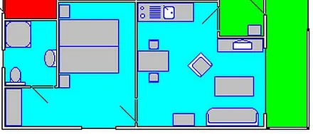 Grundriss Strandmuschel