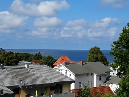 Blick vom Balkon